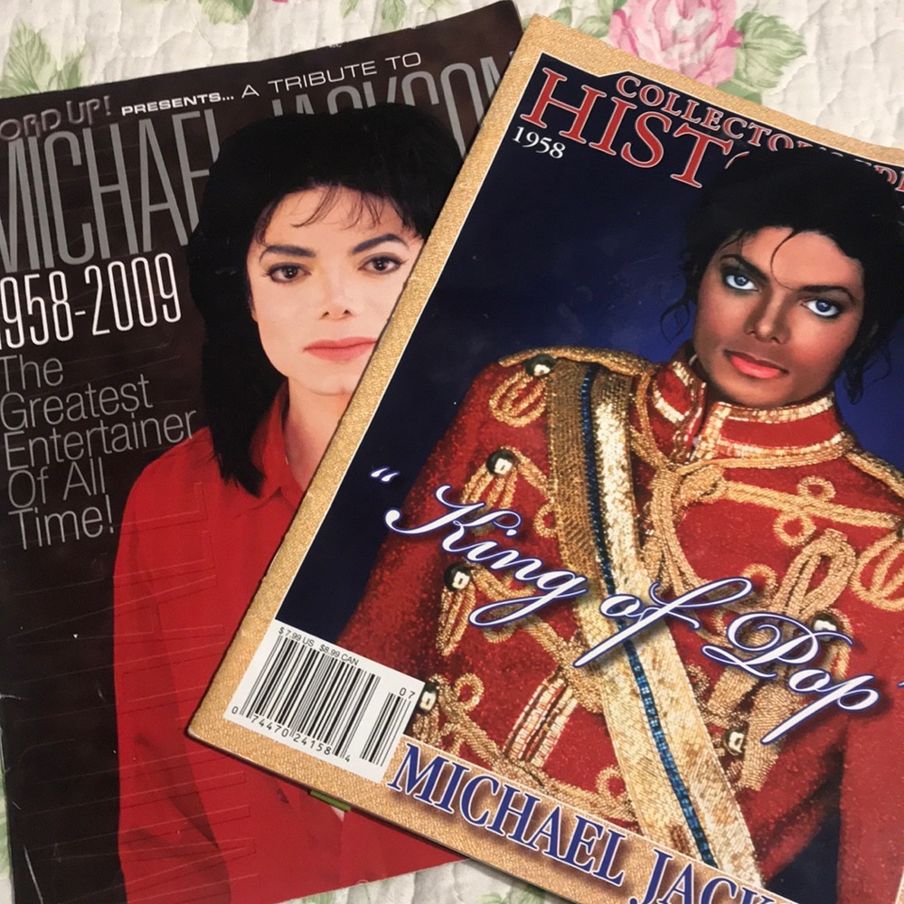 Michael Jackson tribute magazines